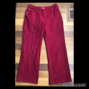 ♦️Vintage St. John Sport kick crop Jean